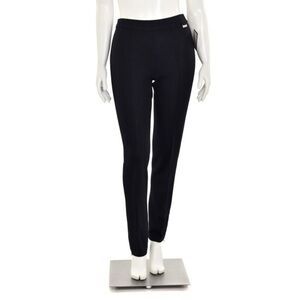 St. John 8 Sport Black Dress Pants with Zipper